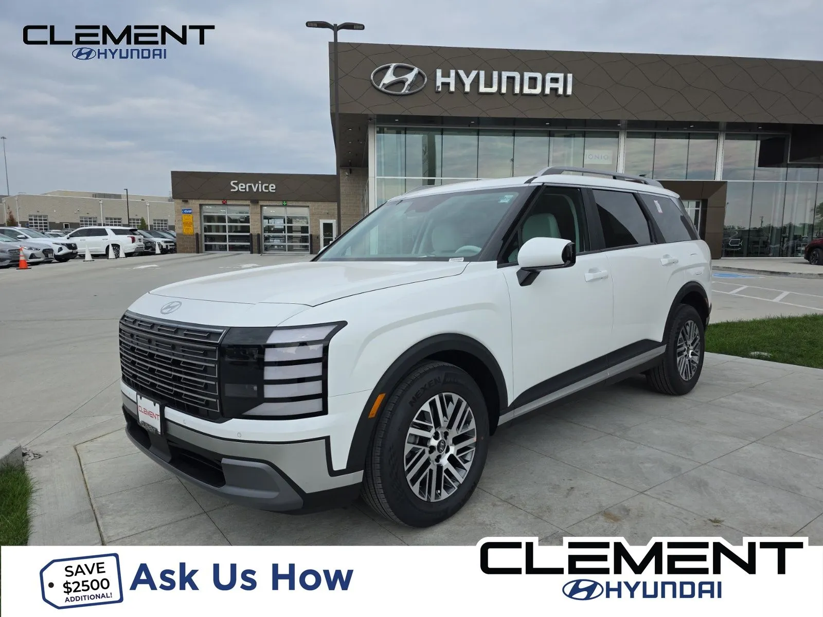 White 2026 Hyundai Palisade SEL Convenience for sale in Wentzville, MO
