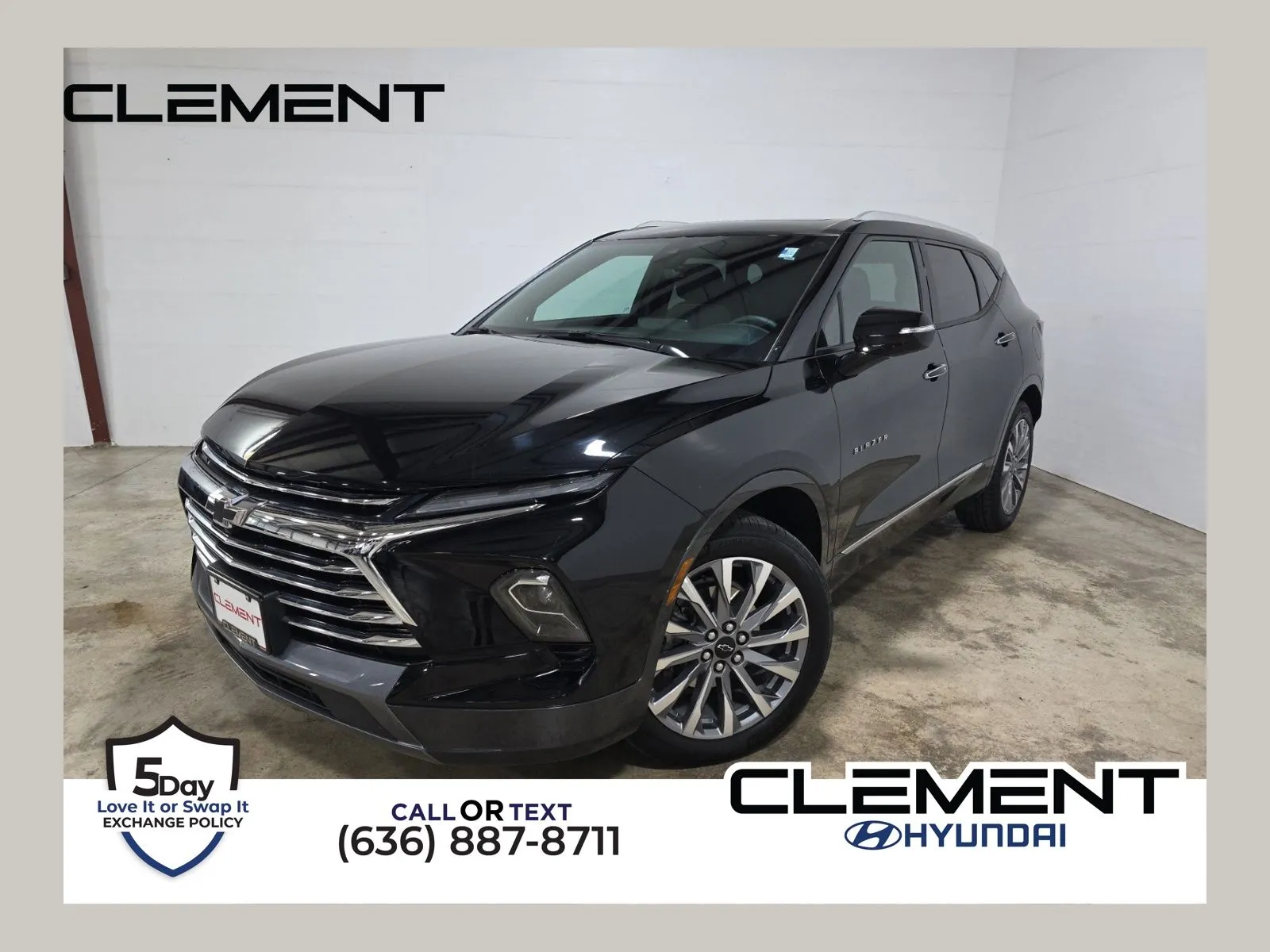 Black 2024 Chevrolet Blazer Premier for sale in Wentzville, MO