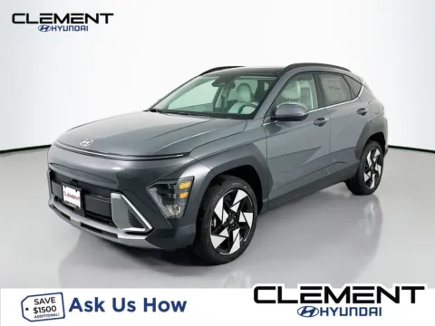 Gray 2026 Hyundai Kona Limited for sale in Wentzville, MO