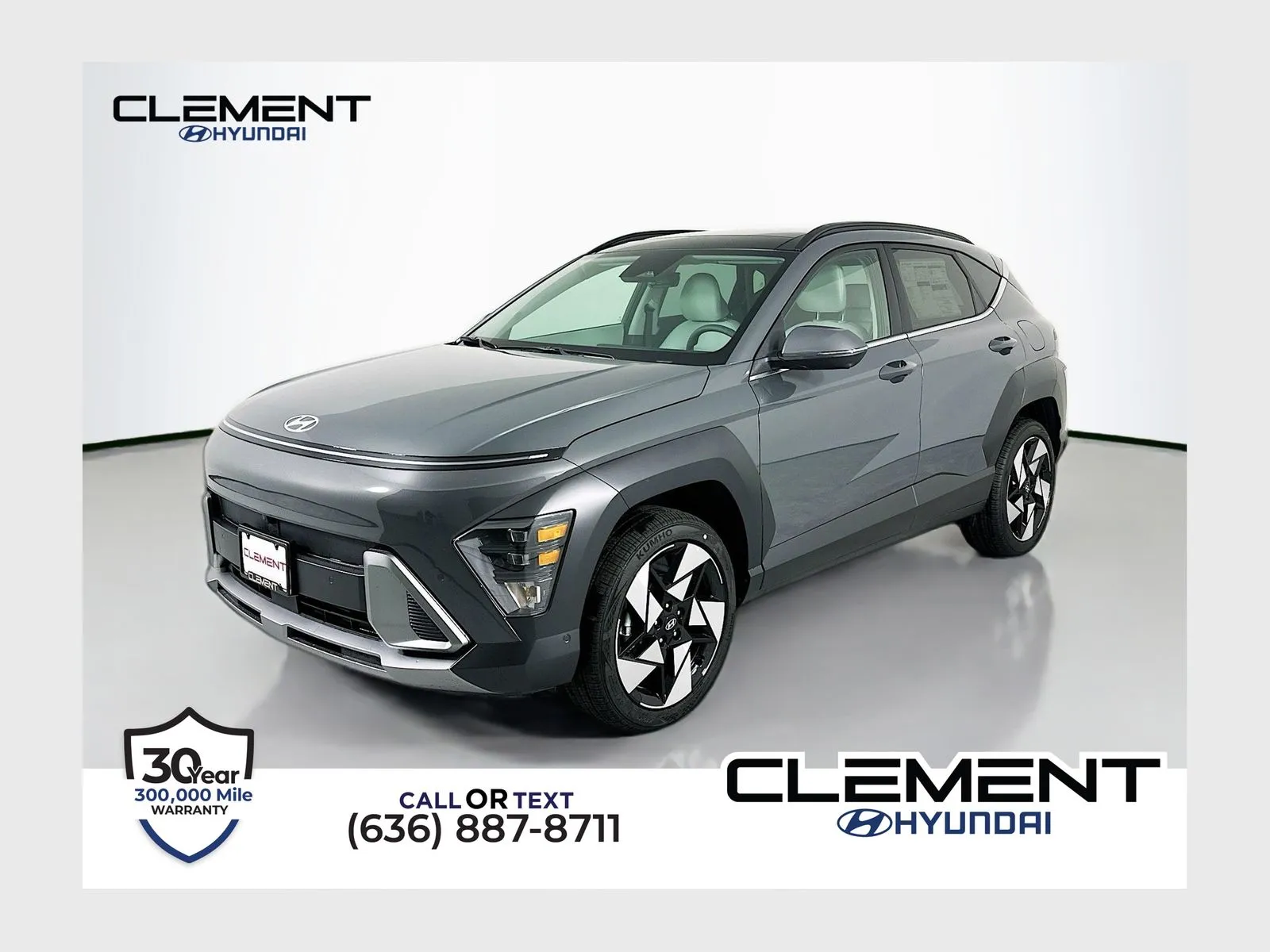 Gray 2026 Hyundai Kona Limited for sale in Wentzville, MO