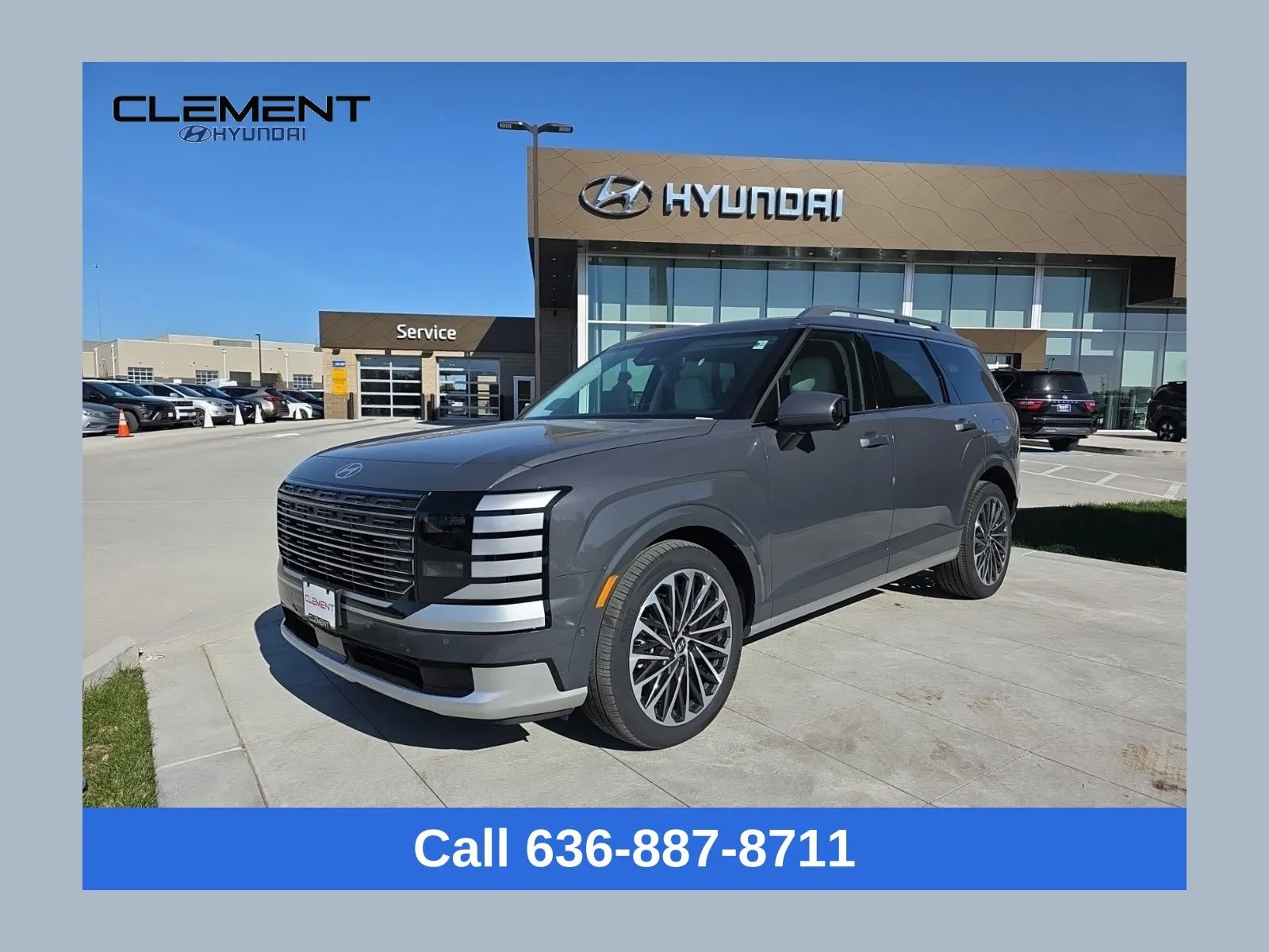 Gray 2026 Hyundai Palisade Calligraphy for sale in Wentzville, MO