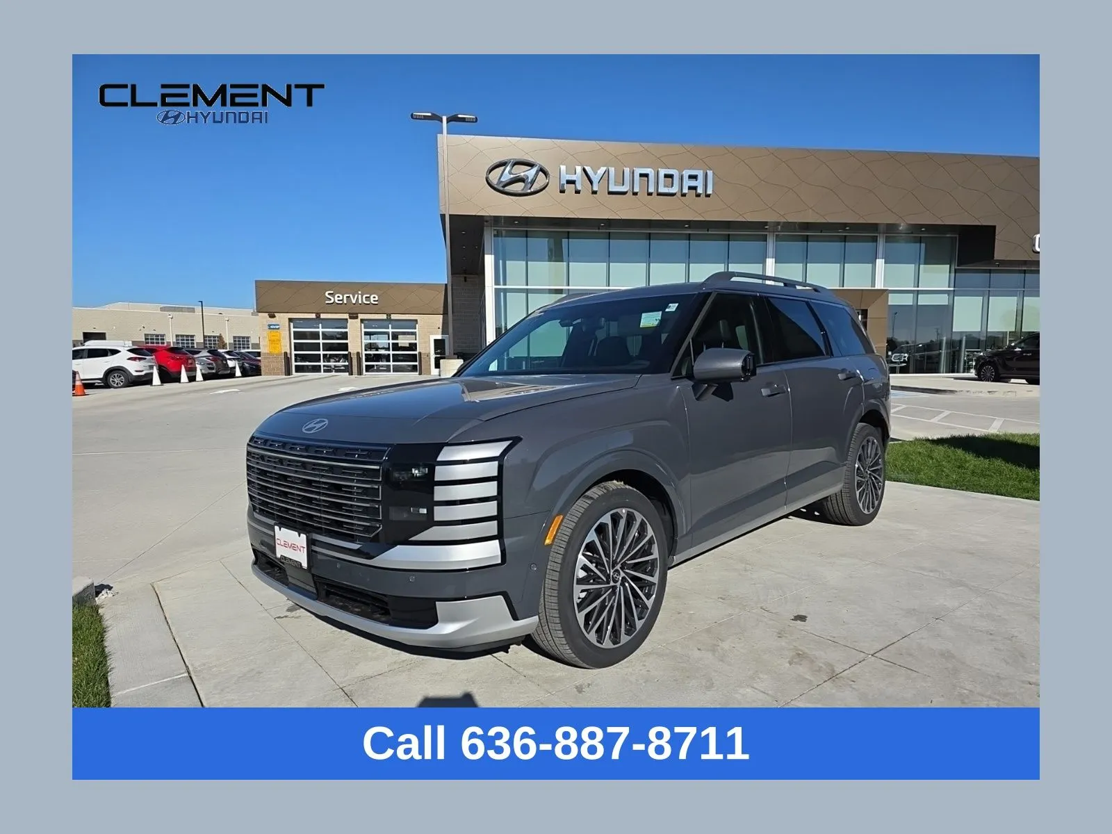 Gray 2026 Hyundai Palisade Calligraphy for sale in Wentzville, MO