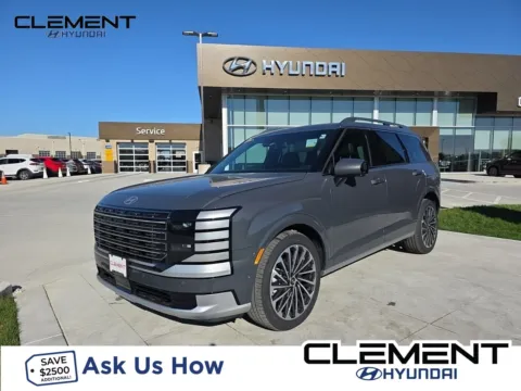 Gray 2026 Hyundai Palisade Calligraphy for sale in Wentzville, MO