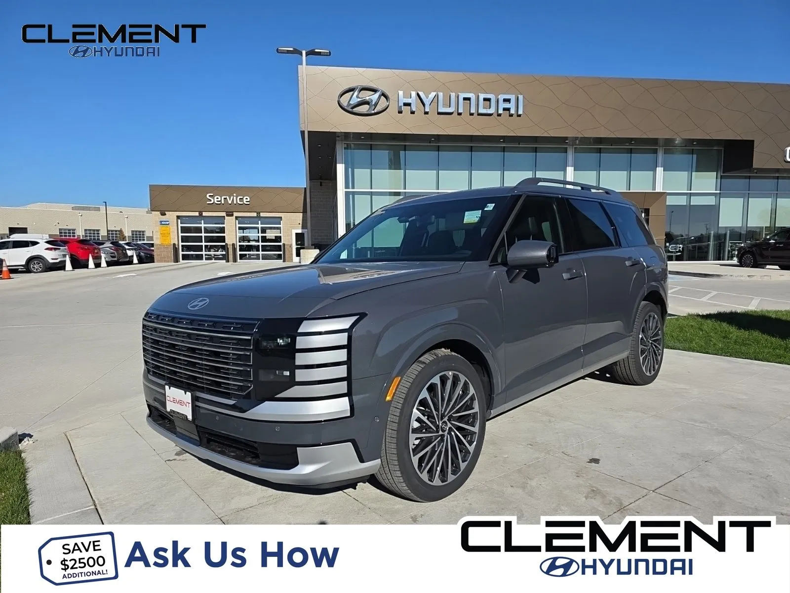 Gray 2026 Hyundai Palisade Calligraphy for sale in Wentzville, MO