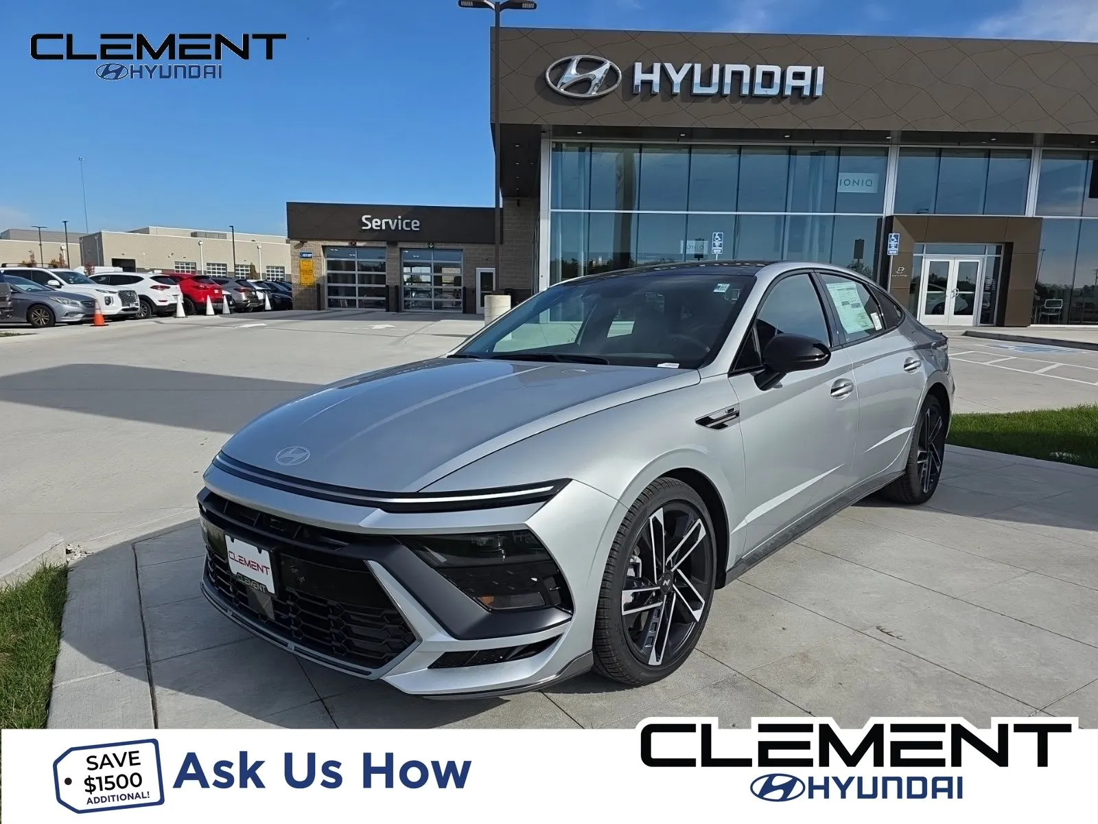 Silver 2026 Hyundai Sonata N Line for sale in Wentzville, MO