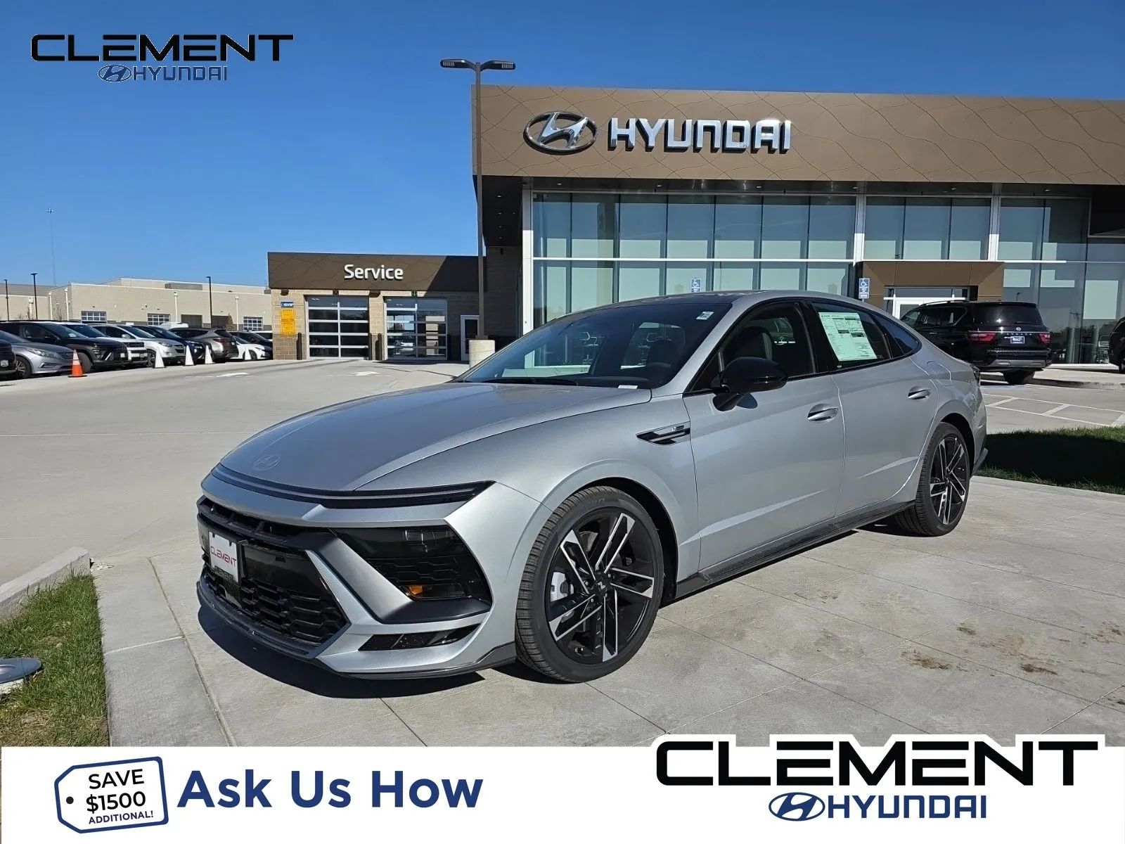 Silver 2026 Hyundai Sonata N Line for sale in Wentzville, MO