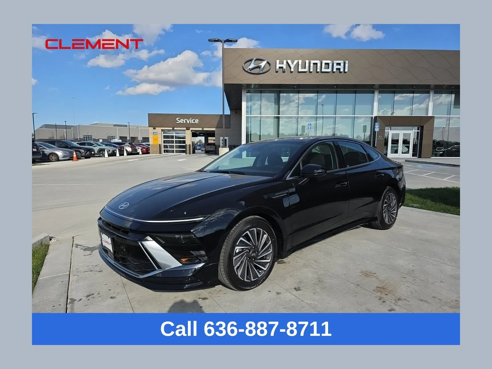 Black 2026 Hyundai Sonata Hybrid SEL for sale in Wentzville, MO