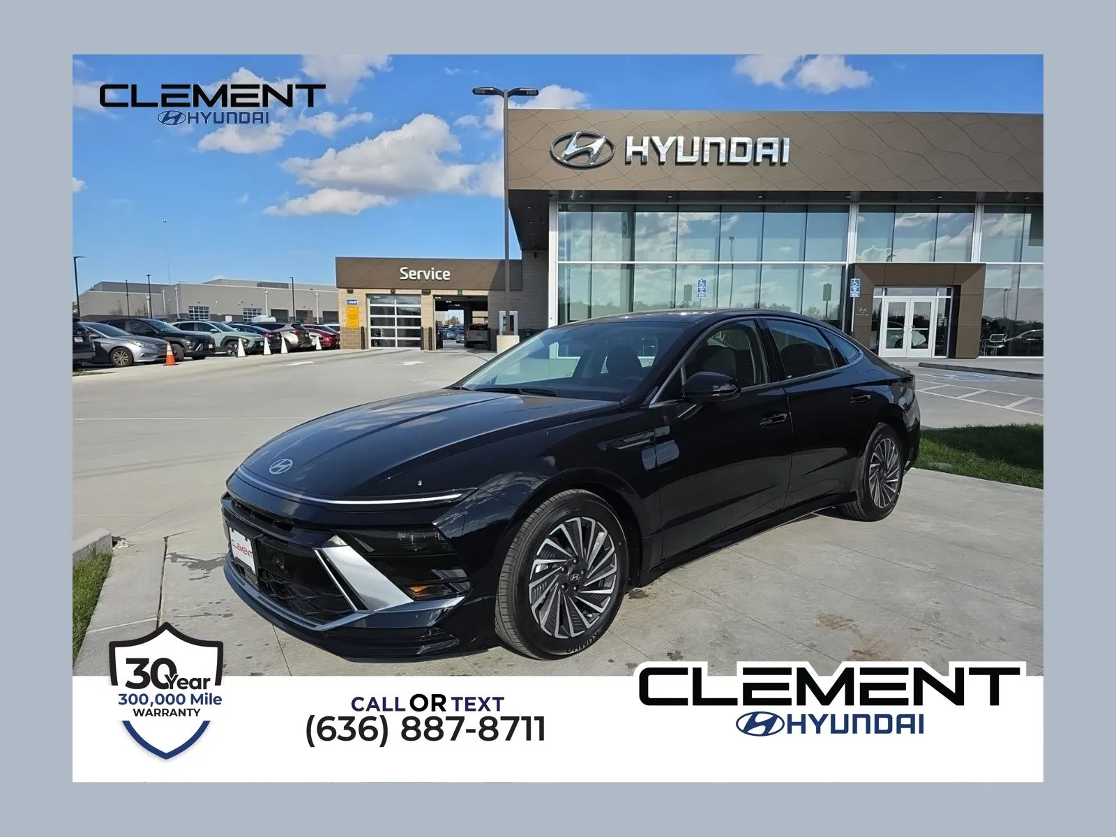 Black 2026 Hyundai Sonata Hybrid SEL for sale in Wentzville, MO