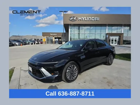 Black 2026 Hyundai Sonata Hybrid SEL for sale in Wentzville, MO
