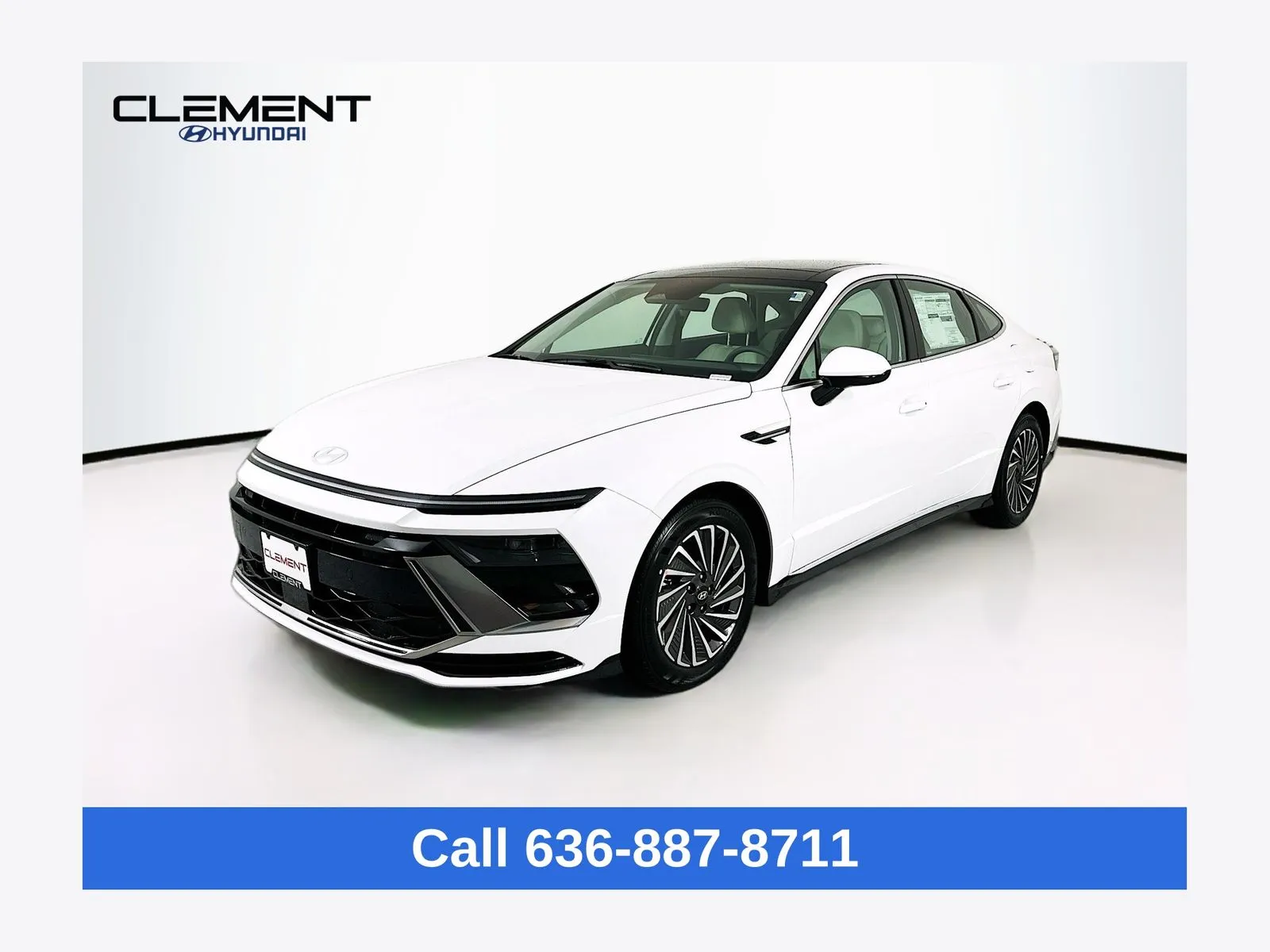 White 2026 Hyundai Sonata Hybrid SEL for sale in Wentzville, MO