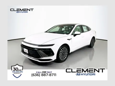 White 2026 Hyundai Sonata Hybrid SEL for sale in Wentzville, MO