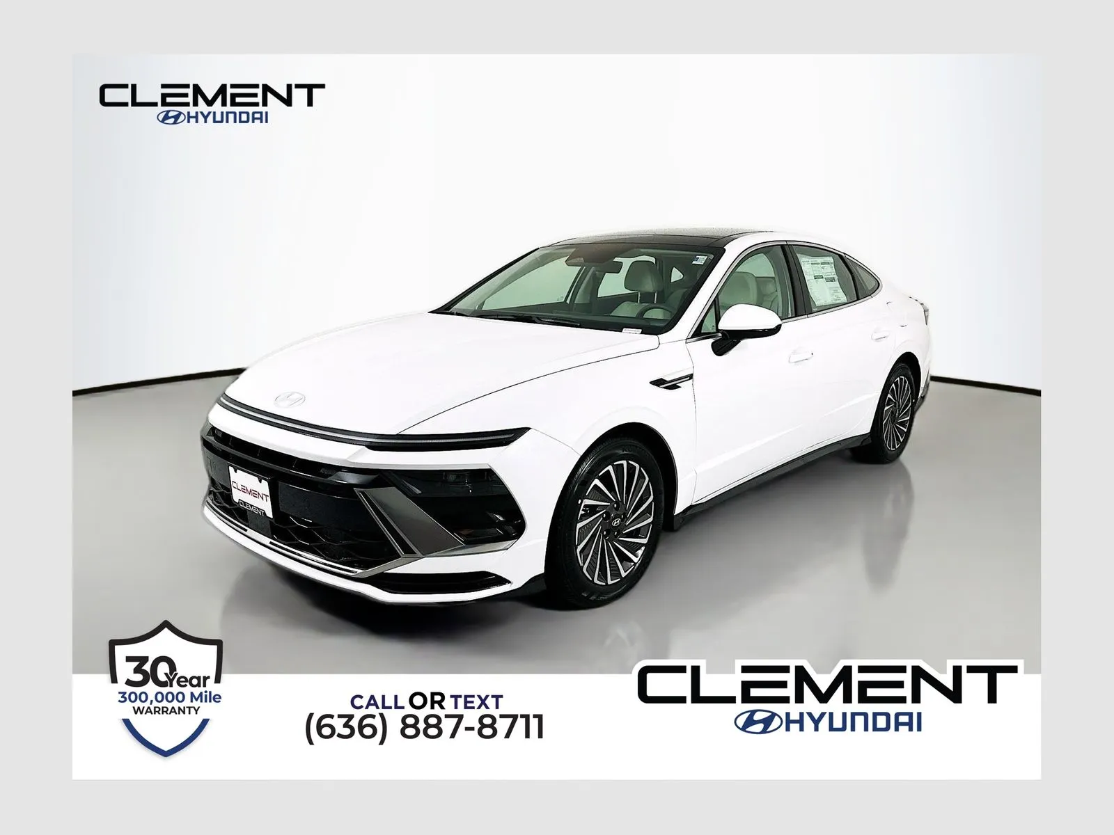 White 2026 Hyundai Sonata Hybrid SEL for sale in Wentzville, MO