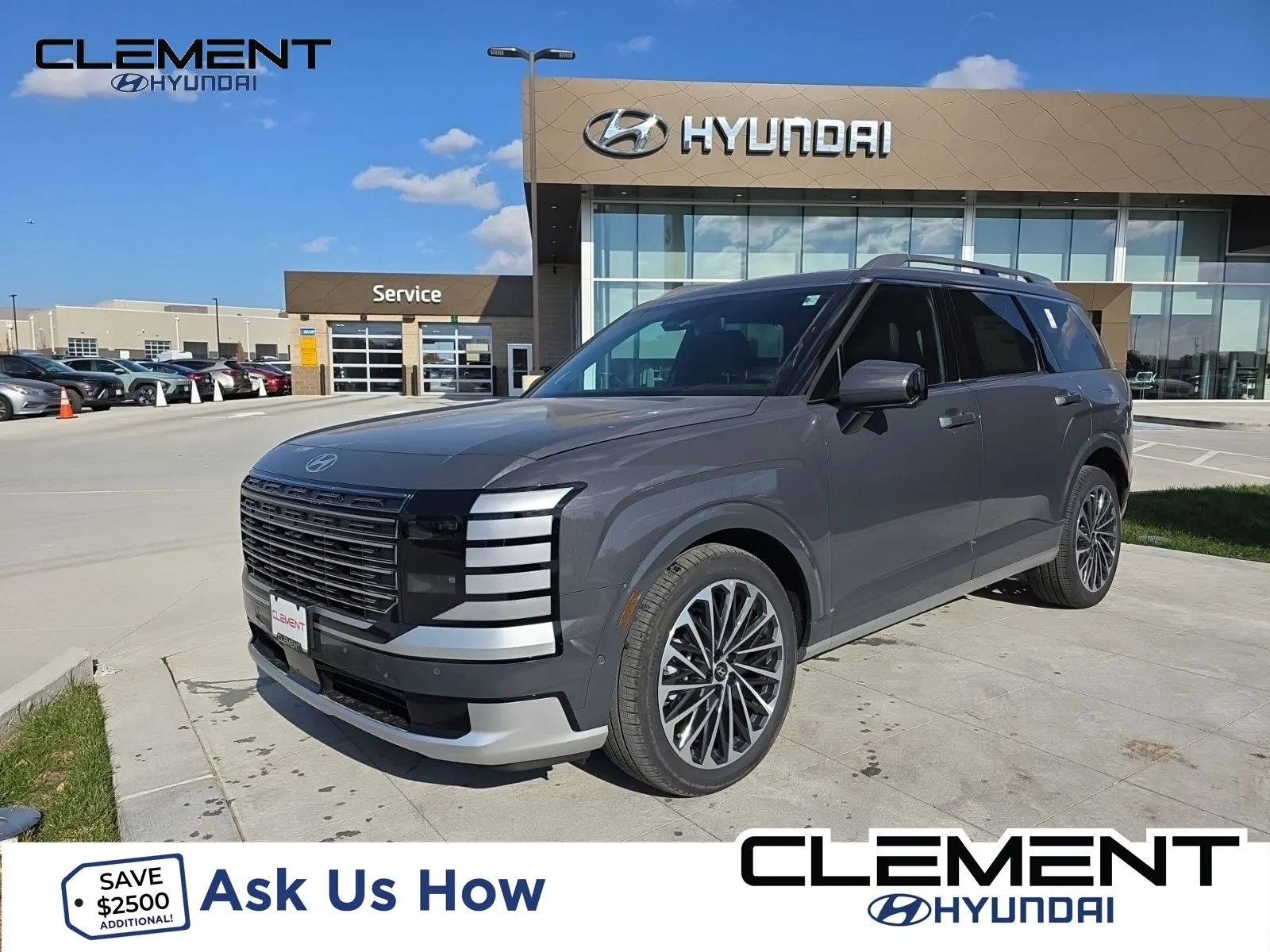 Gray 2026 Hyundai Palisade Calligraphy for sale in Wentzville, MO