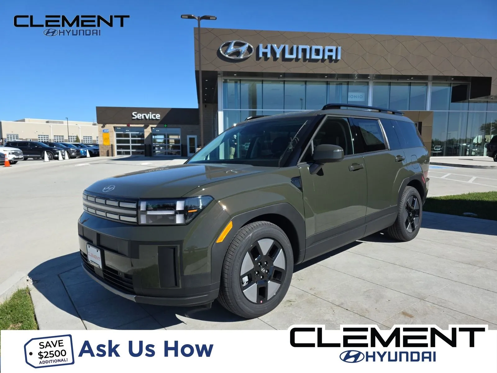 Green 2026 Hyundai Santa Fe Hybrid SEL for sale in Wentzville, MO