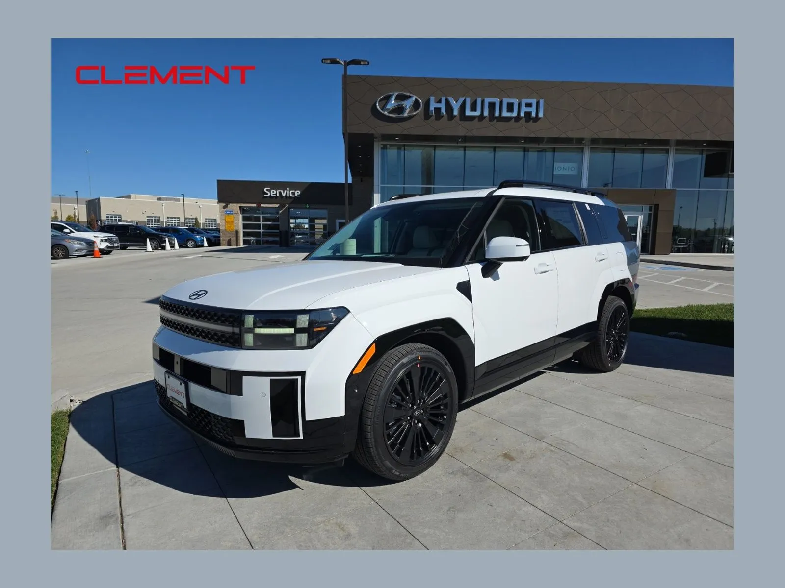 White 2026 Hyundai Santa Fe Hybrid Calligraphy for sale in Wentzville, MO