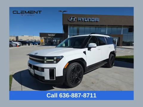 White 2026 Hyundai Santa Fe Hybrid Calligraphy for sale in Wentzville, MO