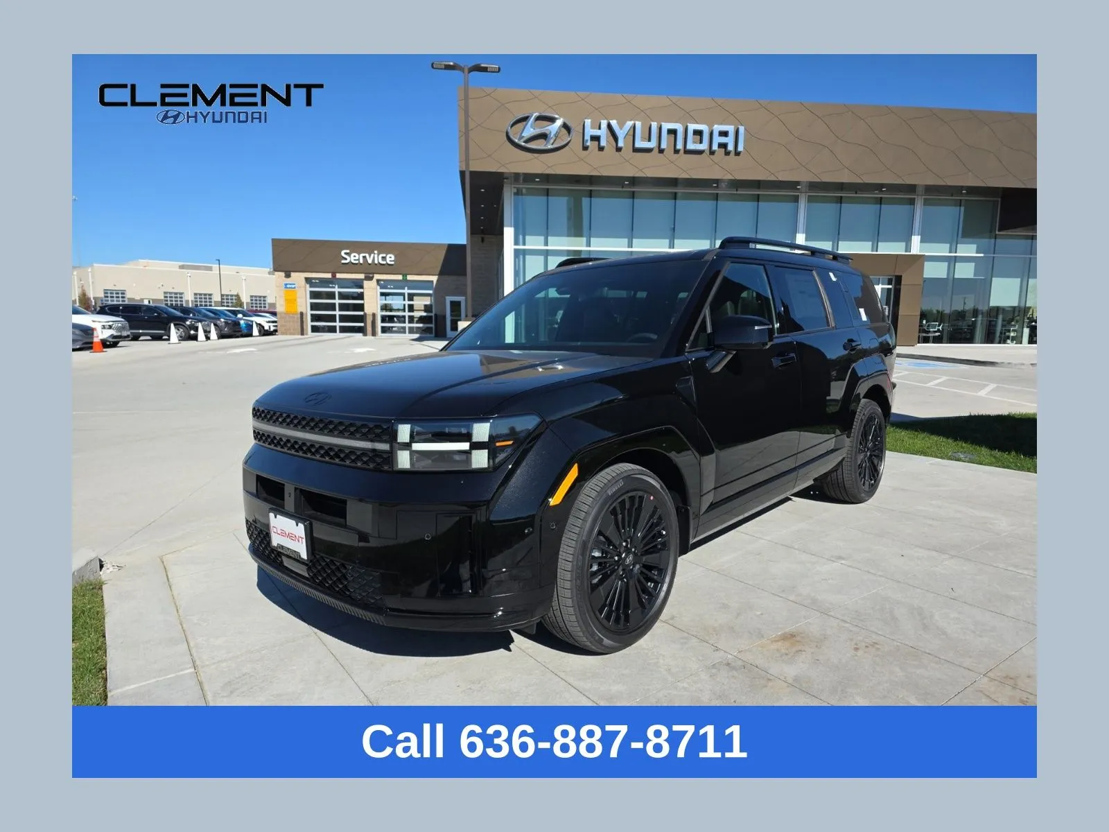 Black 2026 Hyundai Santa Fe Hybrid Calligraphy for sale in Wentzville, MO