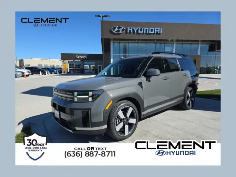 Gray 2026 Hyundai Santa Fe Hybrid Limited for sale in Wentzville, MO