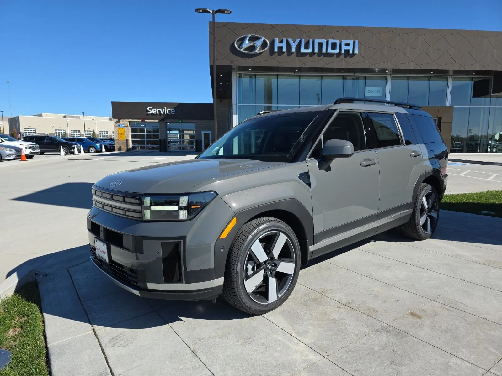 Gray 2026 Hyundai Santa Fe Hybrid Limited for sale in Wentzville, MO