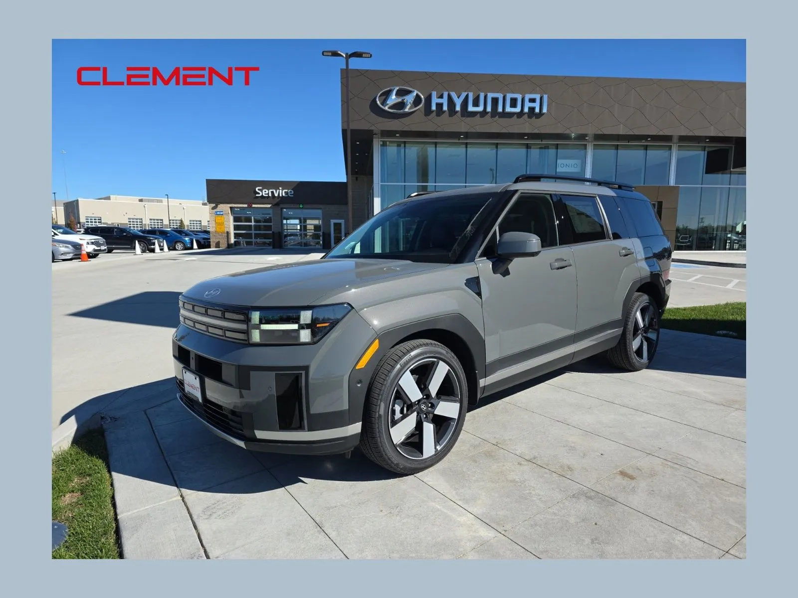 Gray 2026 Hyundai Santa Fe Hybrid Limited for sale in Wentzville, MO