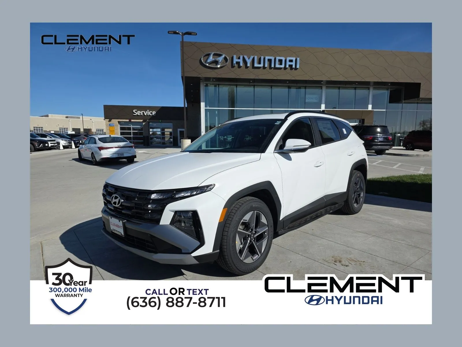 White 2026 Hyundai Tucson SEL Premium for sale in Wentzville, MO