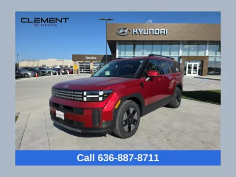 Red 2026 Hyundai Santa Fe Hybrid SEL for sale in Wentzville, MO