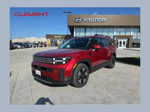 Red 2026 Hyundai Santa Fe Hybrid SEL for sale in Wentzville, MO