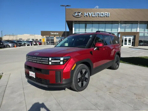 Red 2026 Hyundai Santa Fe Hybrid SEL for sale in Wentzville, MO