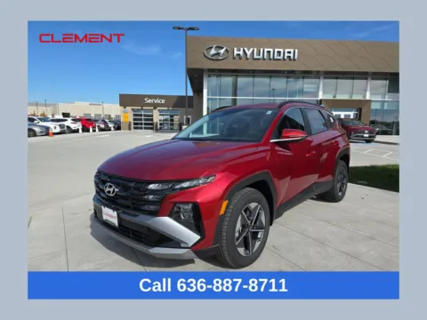 Red 2026 Hyundai Tucson SEL Premium for sale in Wentzville, MO