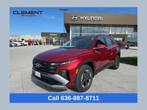 Red 2026 Hyundai Tucson SEL Premium for sale in Wentzville, MO