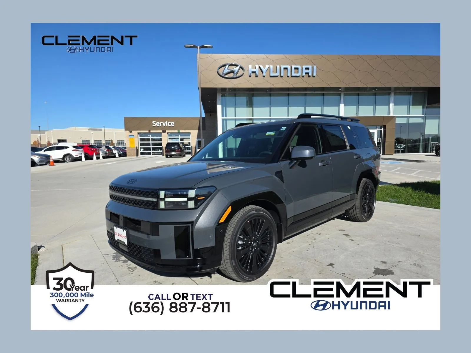 Gray 2026 Hyundai Santa Fe Hybrid Calligraphy for sale in Wentzville, MO