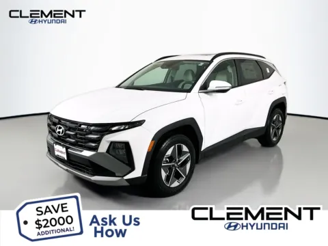 White 2026 Hyundai Tucson SEL Premium for sale in Wentzville, MO