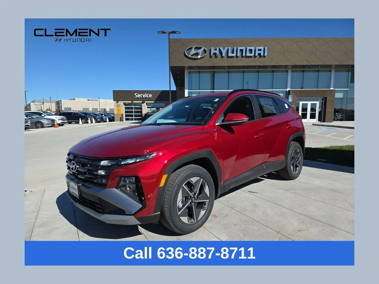 Red 2026 Hyundai Tucson SEL Premium for sale in Wentzville, MO