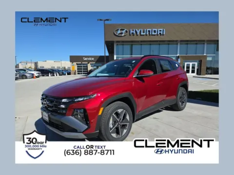 Red 2026 Hyundai Tucson SEL Premium for sale in Wentzville, MO
