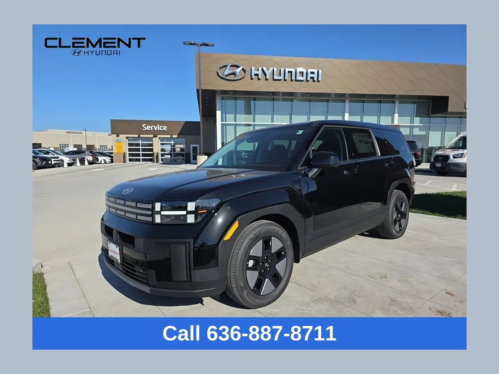 Black 2026 Hyundai Santa Fe Hybrid SE for sale in Wentzville, MO