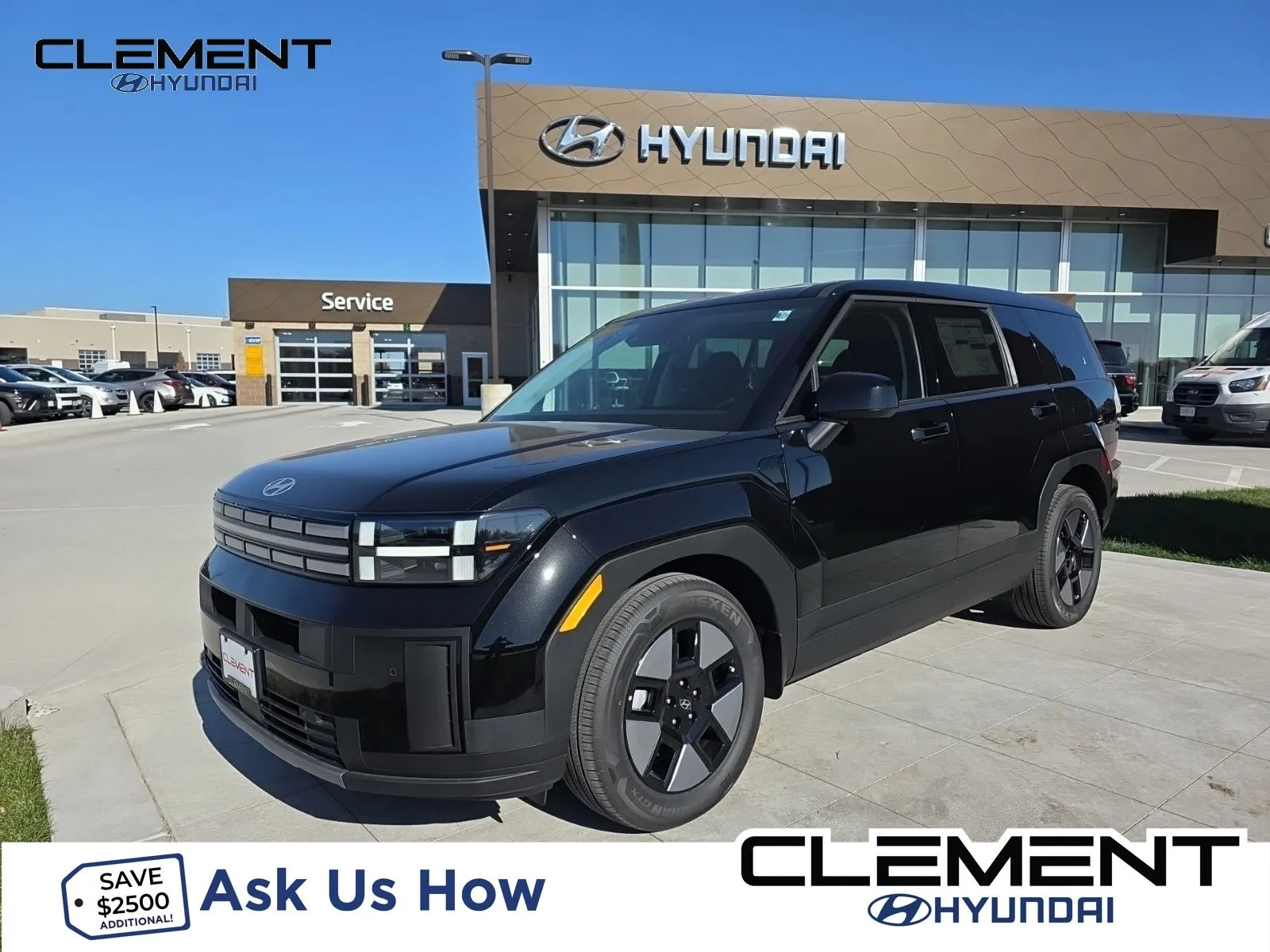 Black 2026 Hyundai Santa Fe Hybrid SE for sale in Wentzville, MO