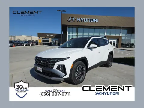 White 2026 Hyundai Tucson Limited for sale in Wentzville, MO