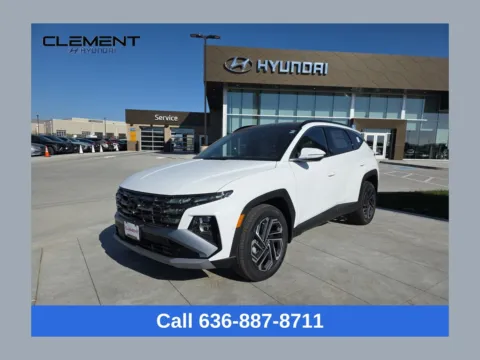 White 2026 Hyundai Tucson Limited for sale in Wentzville, MO