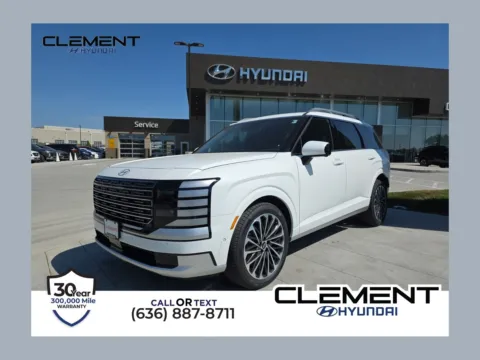 White 2026 Hyundai Palisade Calligraphy for sale in Wentzville, MO