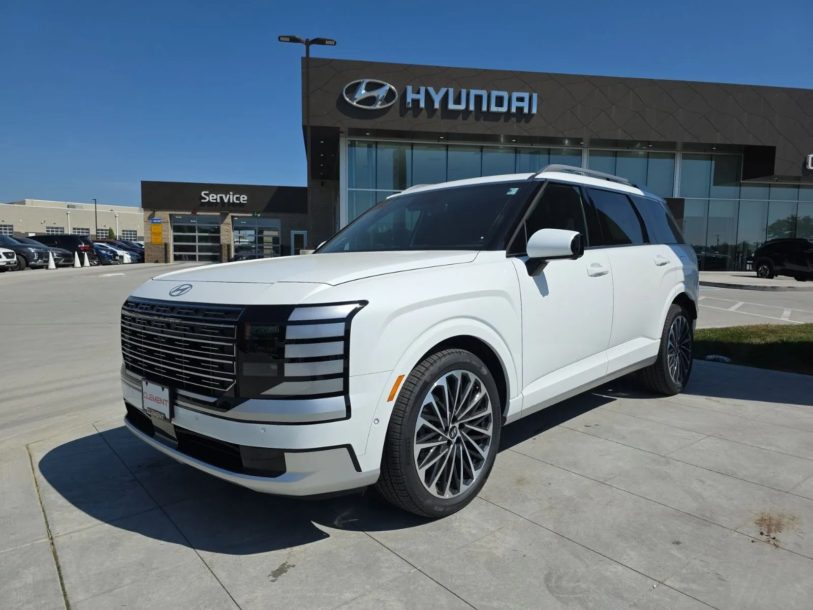 White 2026 Hyundai Palisade Calligraphy for sale in Wentzville, MO