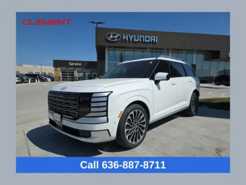 White 2026 Hyundai Palisade Calligraphy for sale in Wentzville, MO