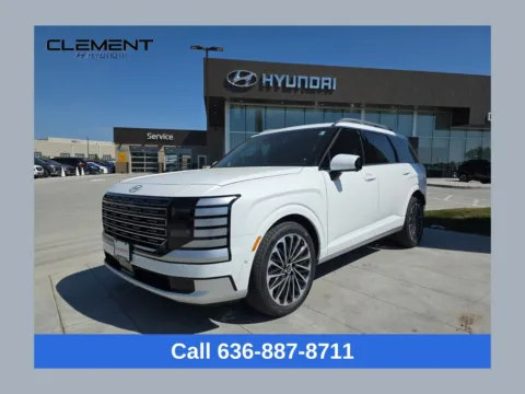 White 2026 Hyundai Palisade Calligraphy for sale in Wentzville, MO