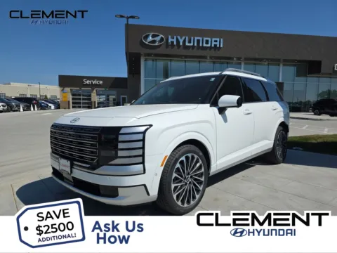 White 2026 Hyundai Palisade Calligraphy for sale in Wentzville, MO