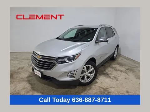 Silver 2018 Chevrolet Equinox Premier for sale in Wentzville, MO