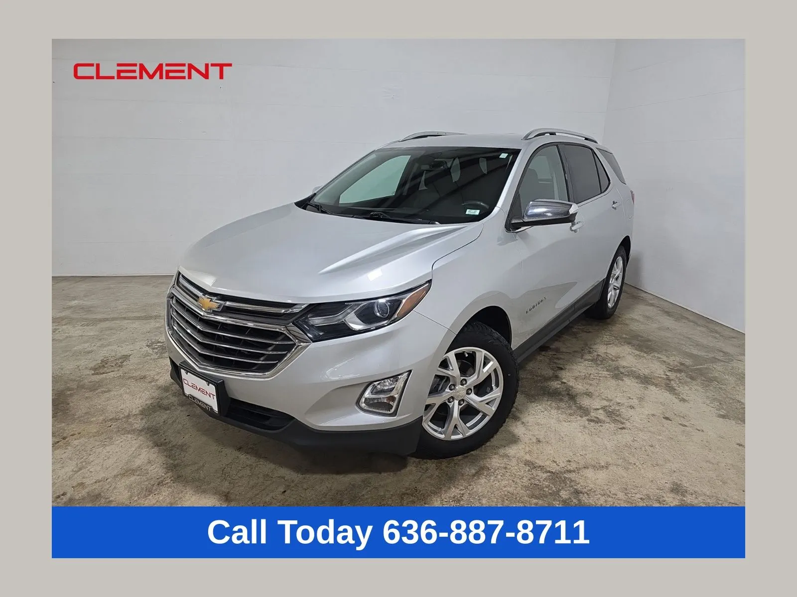 Silver 2018 Chevrolet Equinox Premier for sale in Wentzville, MO