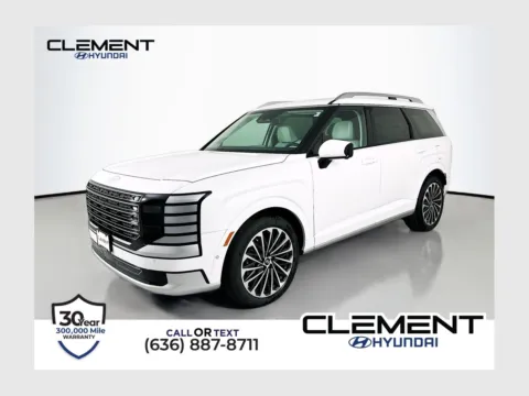 White 2026 Hyundai Palisade Calligraphy for sale in Wentzville, MO