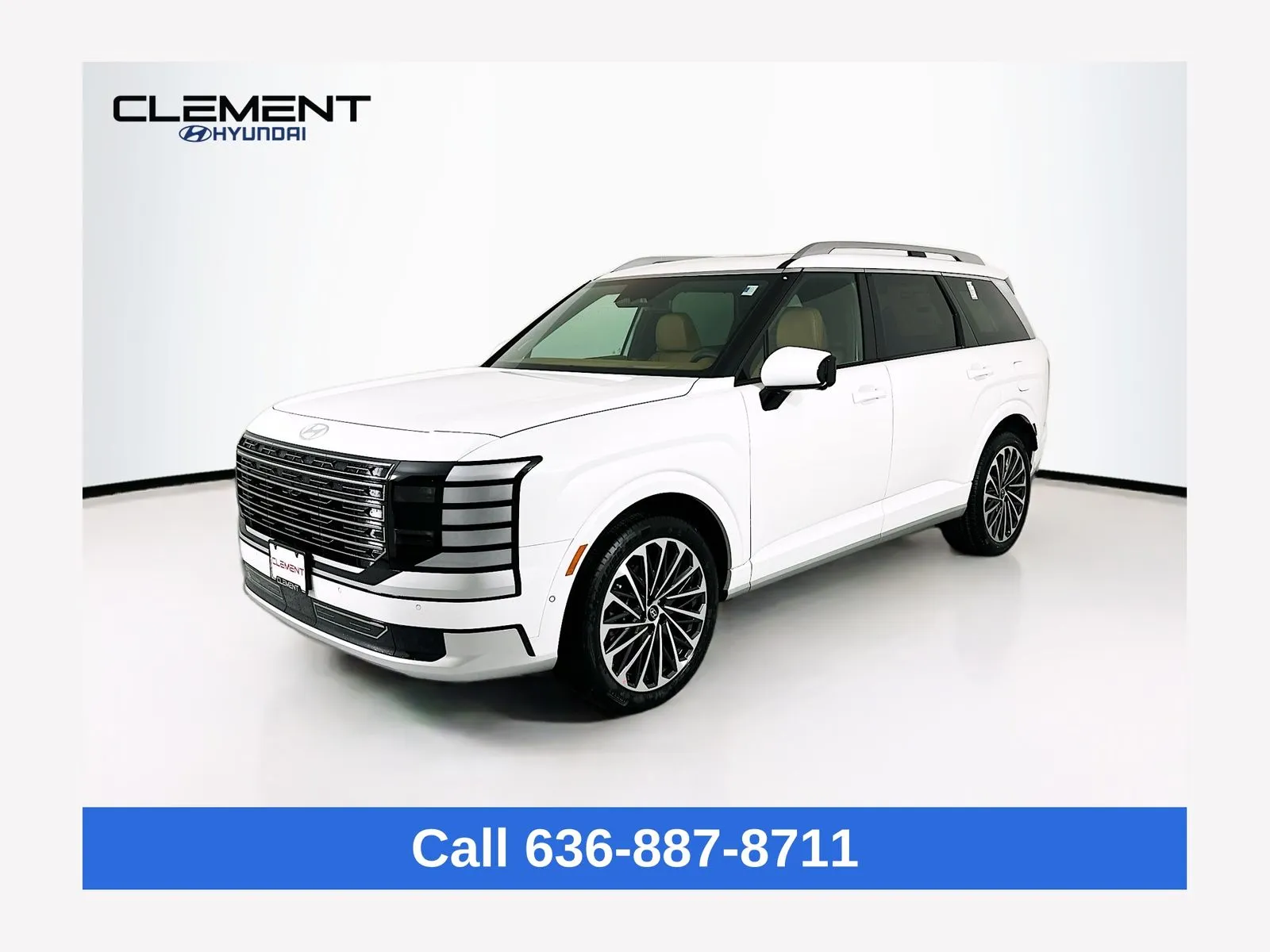 White 2026 Hyundai Palisade Calligraphy for sale in Wentzville, MO