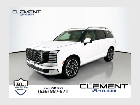 White 2026 Hyundai Palisade Calligraphy for sale in Wentzville, MO