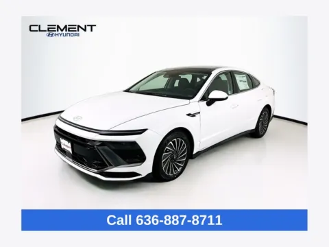 White 2026 Hyundai Sonata Hybrid SEL for sale in Wentzville, MO