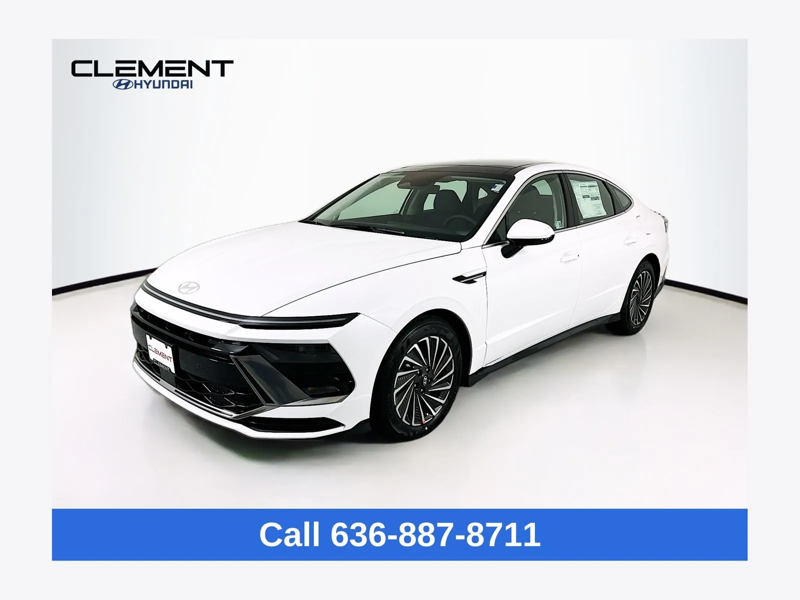 White 2026 Hyundai Sonata Hybrid SEL for sale in Wentzville, MO